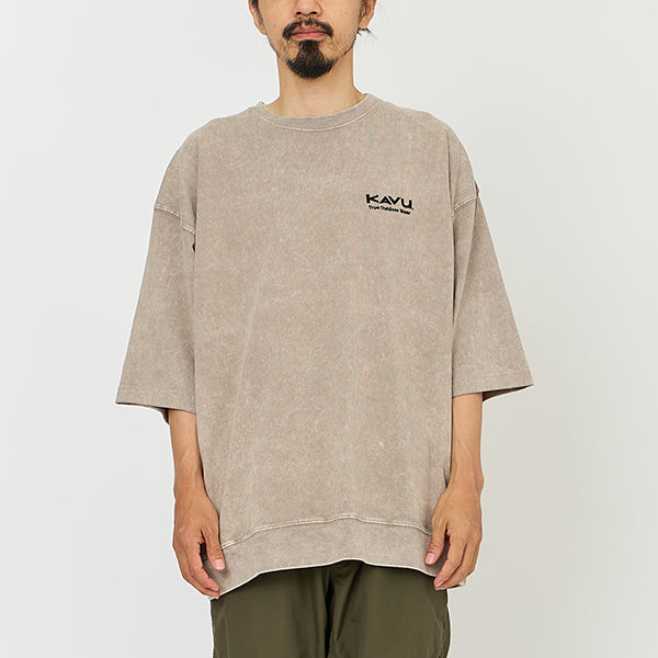 カブー メンズ ケミカルウォッシュ Tシャツ
