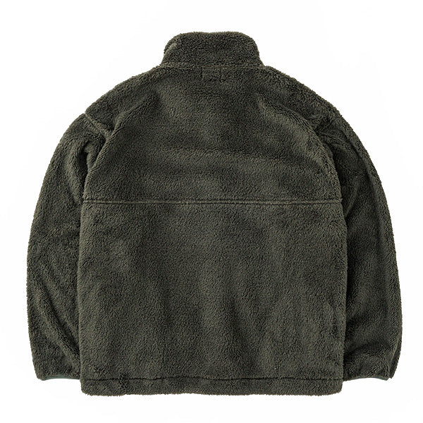 カブー メンズ シャギー スタンドカラー ジャケット