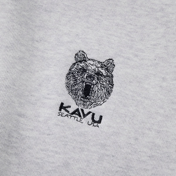 カブー メンズ ワンポイント スウェット ベア