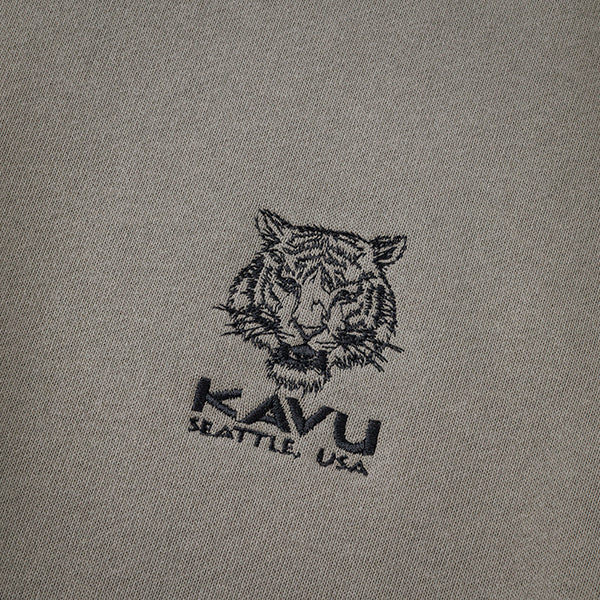 カブー メンズ ワンポイント スウェット タイガー
