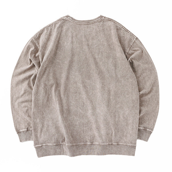カブー メンズ ケミカルウォッシュ ロングスリーブ Tシャツ