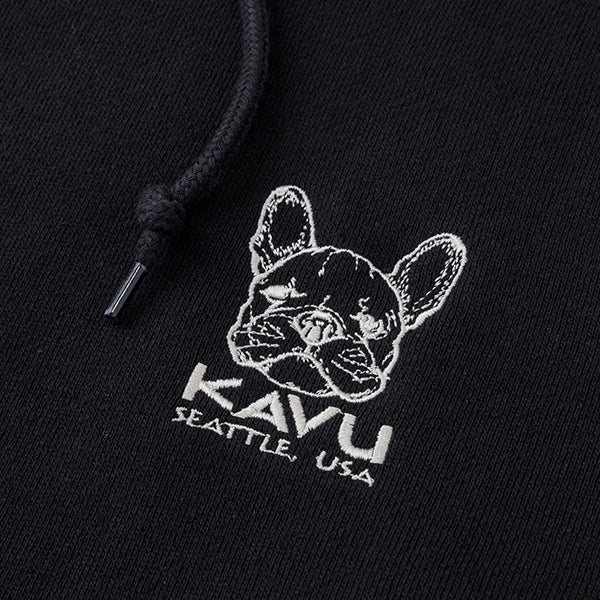カブー メンズ ワンポイント パーカ ドッグ