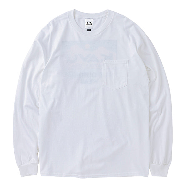 カブー メンズ ポケット 4C ロングスリーブ Tシャツ
