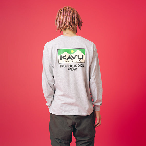 カブー メンズ ポケット 4C ロングスリーブ Tシャツ