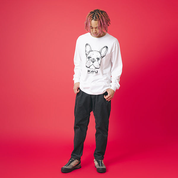 カブー メンズ 22 ドッグ ロングスリーブ Tシャツ