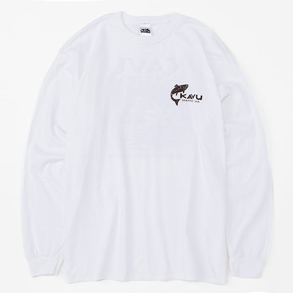 カブー メンズ フィッシュ ロングスリーブ Tシャツ