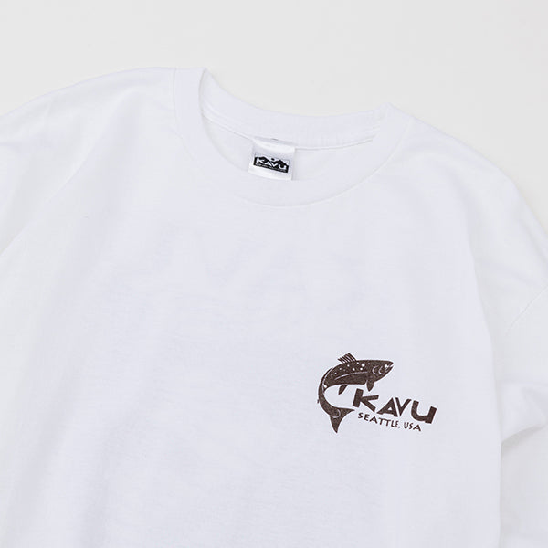 カブー メンズ フィッシュ ロングスリーブ Tシャツ