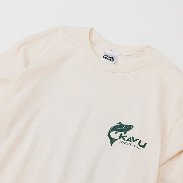 カブー メンズ フィッシュ ロングスリーブ Tシャツ