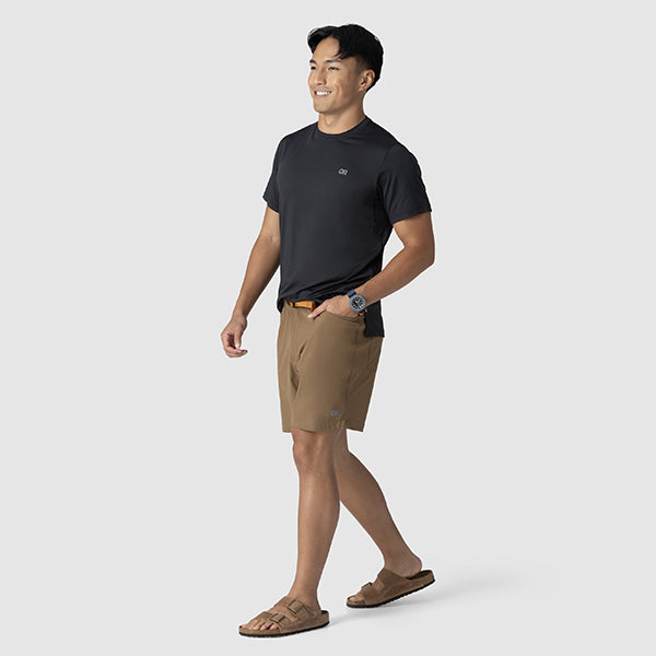 アウトドアリサーチ メンズ アクティブアイスサン ショートスリーブTシャツ