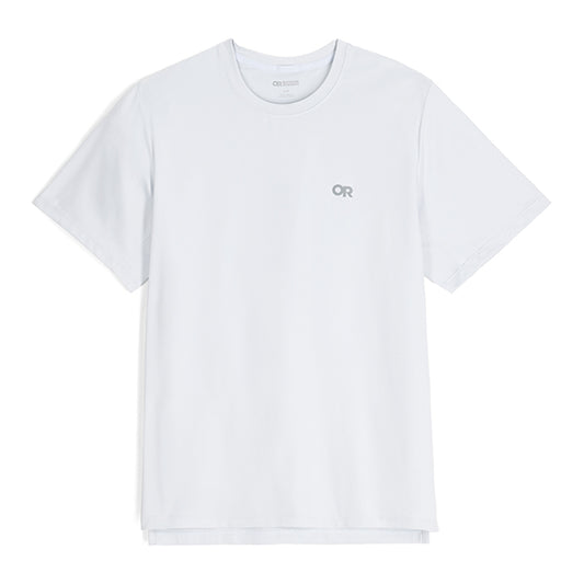 アウトドアリサーチ メンズ アクティブアイスサン ショートスリーブTシャツ チタニウム