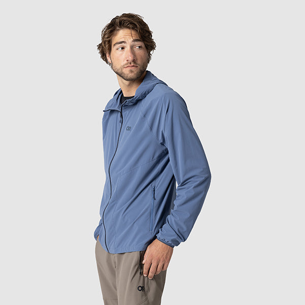 アウトドアリサーチ メンズ アストロマン フルジップ サンフーディ