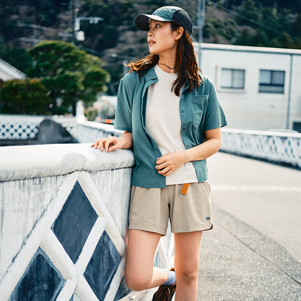 アウトドアリサーチ ウィメンズ アストロマン ショートスリーブ サンシャツ