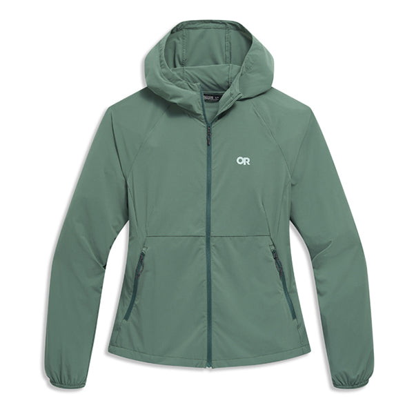 アウトドアリサーチ ウィメンズ アストロマン フルジップ サンフーディ