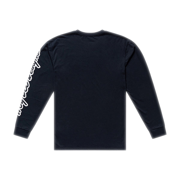 トロイリーデザインズ ロングスリーブT シグネーチャー ブラック
