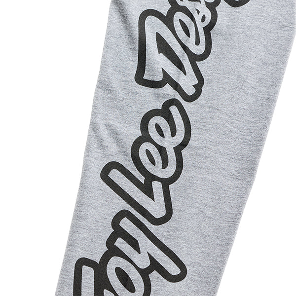 トロイリーデザインズ ロングスリーブT シグネーチャー グレーヘザー