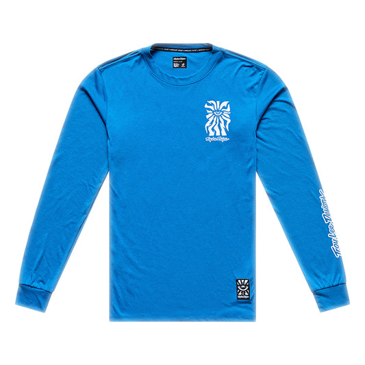 トロイリーデザインズ スカイラインライド ロングスリーブT ワンアイ エアロブルー