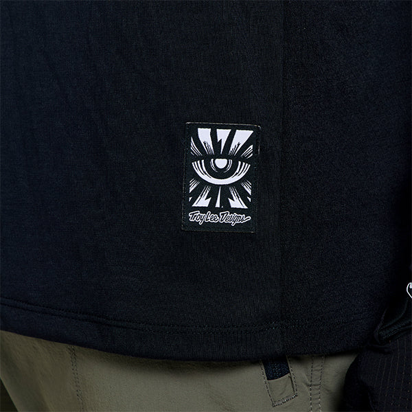 トロイリーデザインズ スカイラインライド ロングスリーブT シグネーチャー ブラック／リアルティール