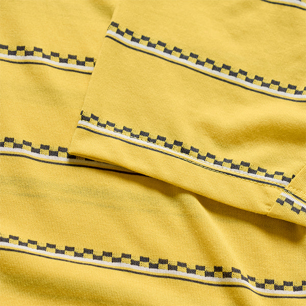 トロイリーデザインズ スカイラインライド ショートスリーブT チェックトアウト バター