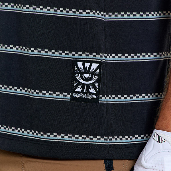 トロイリーデザインズ スカイラインライド ショートスリーブT チェックトアウト カーボン