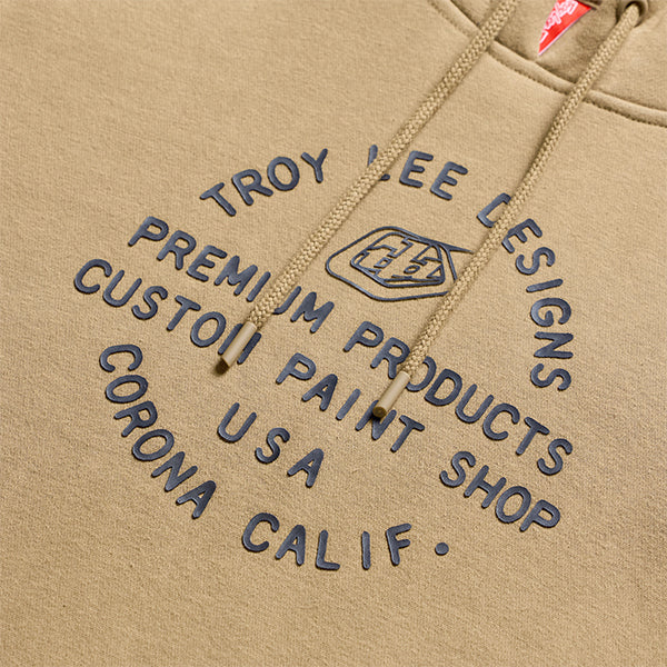 トロイリーデザインズ プルオーバーフーディー インプリント シエナ