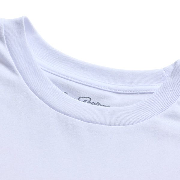 トロイリーデザインズ ショートスリーブT シグネーチャー ホワイト／ブラック