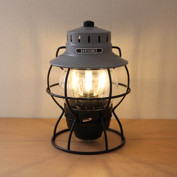 ベアボーンズ レイルロードランタンLED スレートグレー