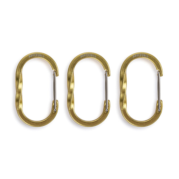 ベアボーンズ ワイヤーゲート カラビナ Sサイズ 3パックの画像