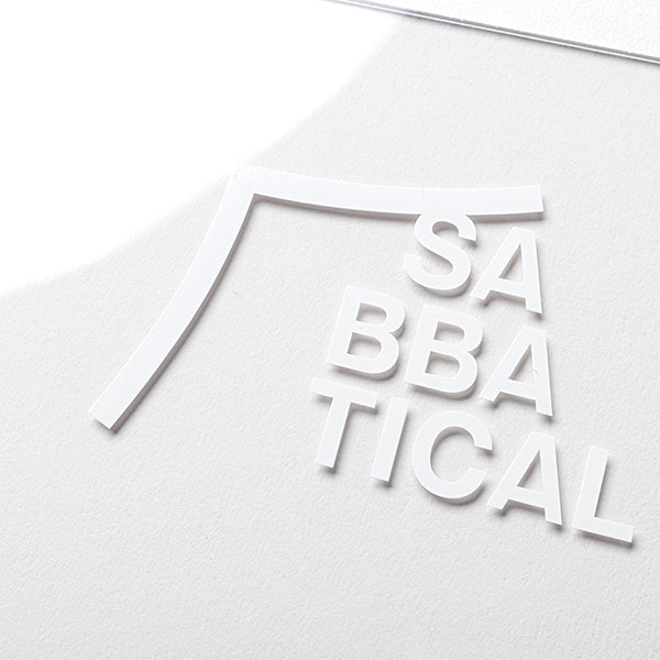 サバティカル クラシックロゴ デカールステッカー