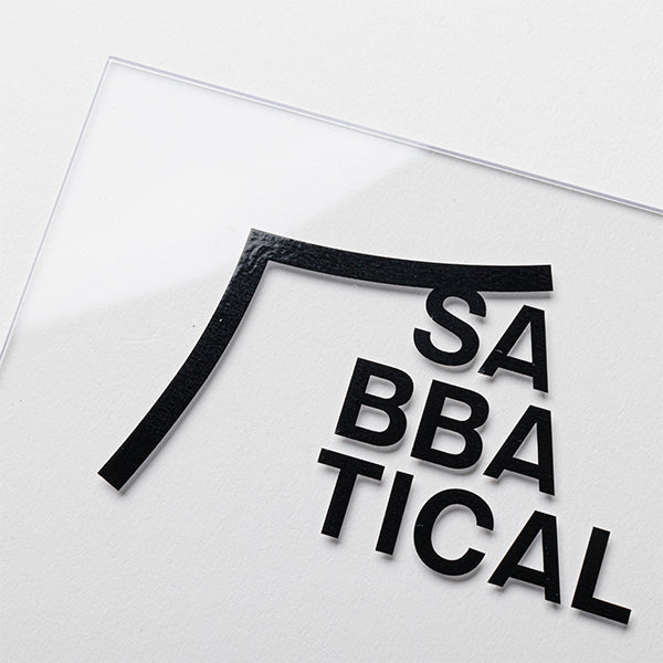 サバティカル クラシックロゴ デカールステッカー