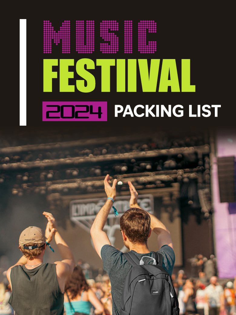 MUSIC FESTIVAL PACKING LIST 2024