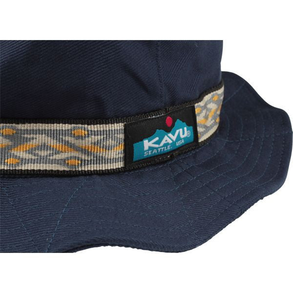 カブー キッズ ストラップバケットハット プルシアンブルー KAVU