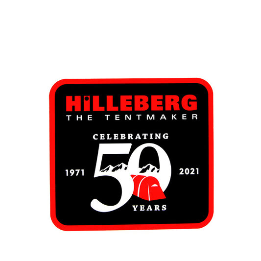 ヒルバーグ 50th パッチステッカー