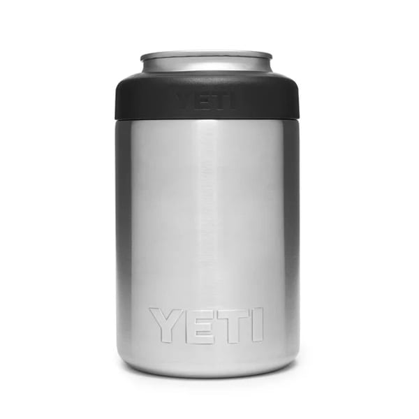 新品YETI ランブラー 黒 保冷保温缶ホルダー 12oz 350ml