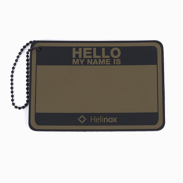 ヘリノックス Hello my name is パッチ