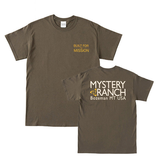 ミステリーランチ メンズ ビルトフォーザミッションV2 Ｔシャツ
