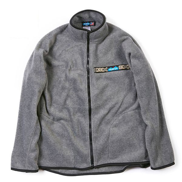 カブー メンズ フリース フルジップ スローシャツの画像