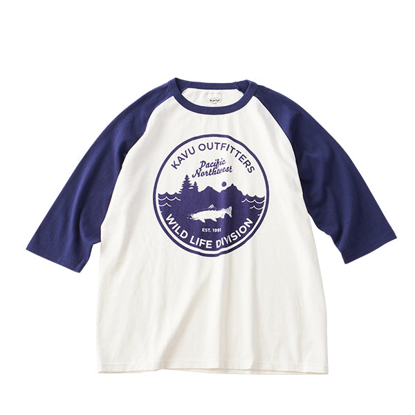 カブー ワイルドライフ ベースボールTシャツ