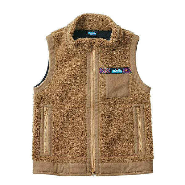 KAVU Boa Vest BLACK Lサイズベスト - ベスト