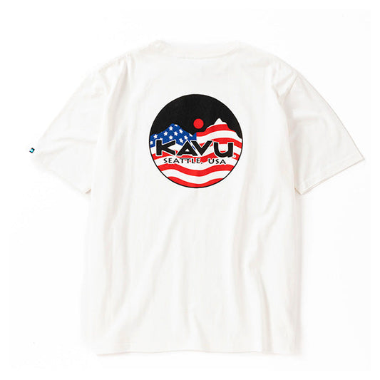 カブー メンズ USAロゴ Tシャツ
