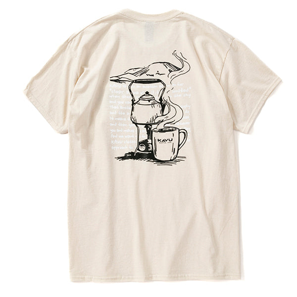 カブー メンズ コーヒー Tシャツの画像