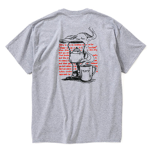 カブー メンズ コーヒー Tシャツ